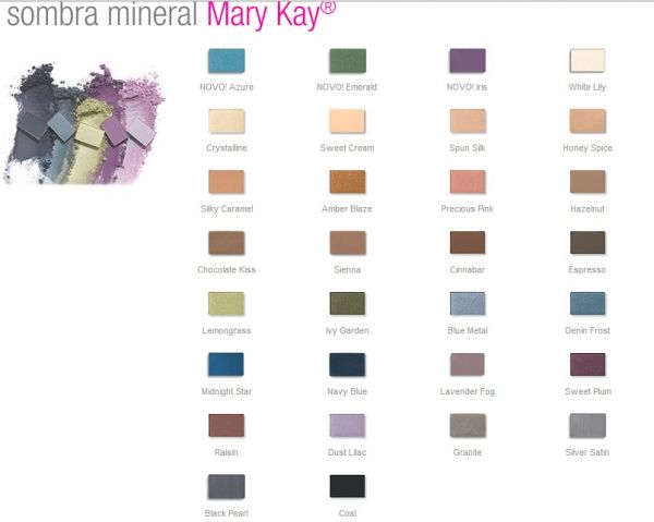 Sombras Mineral Mary Kay